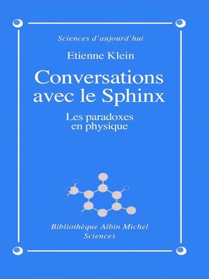 cover image of Conversations avec le sphinx